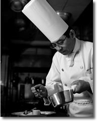 プラザ・アペア総料理長　小坂橋　吉美