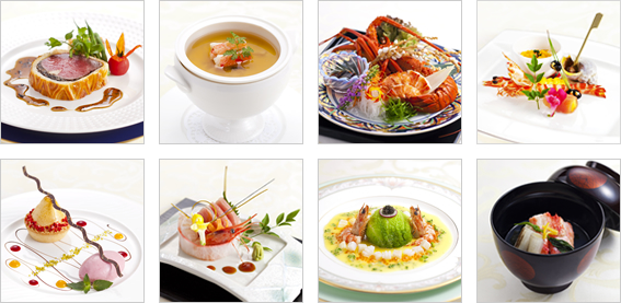 プリフィックス料理写真