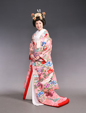 ウェディングドレス和装サンプル